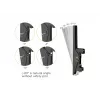 Equip 45 inch-55 inch Dual Screen Ceiling Mount