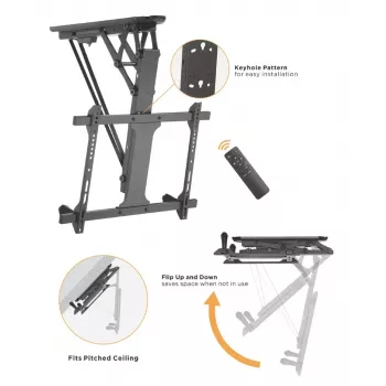 Equip 32 inch-70 inch Motorized TV Ceiling Mount Bracket