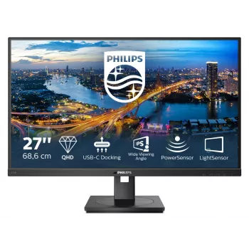 Philips 276B1/00 computer monitor 68.6 cm (27 inch) 2560 x 1440 pixels Full HD LED Black