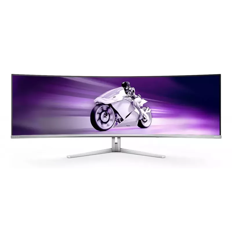 Philips Evnia 8000 49M2C8900/00 computer monitor 124.2 cm (48.9 inch) 5120 x 1440 pixels Dual QHD QD-OLED White