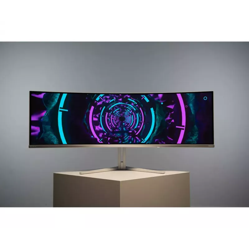 Philips Evnia 8000 49M2C8900/00 computer monitor 124.2 cm (48.9 inch) 5120 x 1440 pixels Dual QHD QD-OLED White