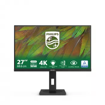 Philips 3000 series 27B1U3900/00 computer monitor 68.6 cm (27 inch) 3840 x 2160 pixels 4K Ultra HD LCD Black