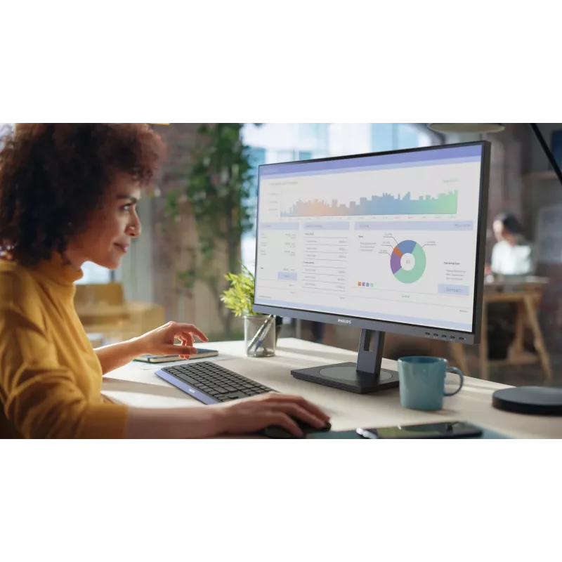 Philips 3000 series 27B1U3900/00 computer monitor 68.6 cm (27 inch) 3840 x 2160 pixels 4K Ultra HD LCD Black