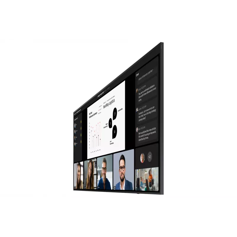 Samsung QPDX-5K Digital signage flat panel 2.67 m (105 inch) LCD Wi-Fi 500 cd/m² 5K Ultra HD Black Tizen 7.0 24/7