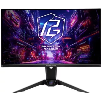 ASROCK Gaming Monitor - Pgo27qfv - 27in - 2560 X 1440 Uhd - Flat 360hz - Black