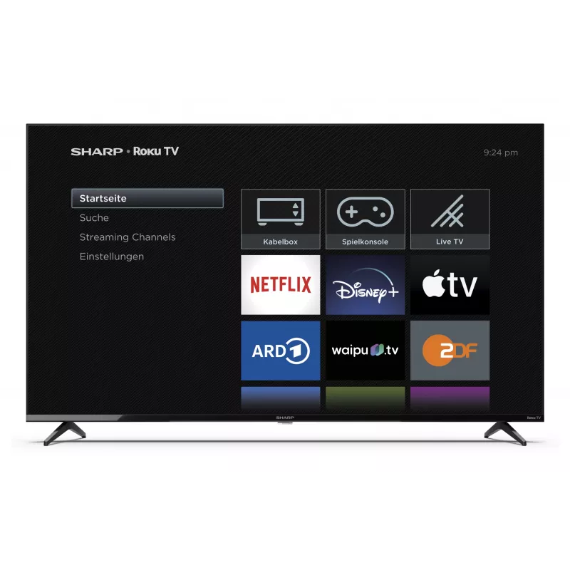 Sharp 55GJ4225E 139.7 cm (55 inch) 4K Ultra HD Smart TV Wi-Fi Black