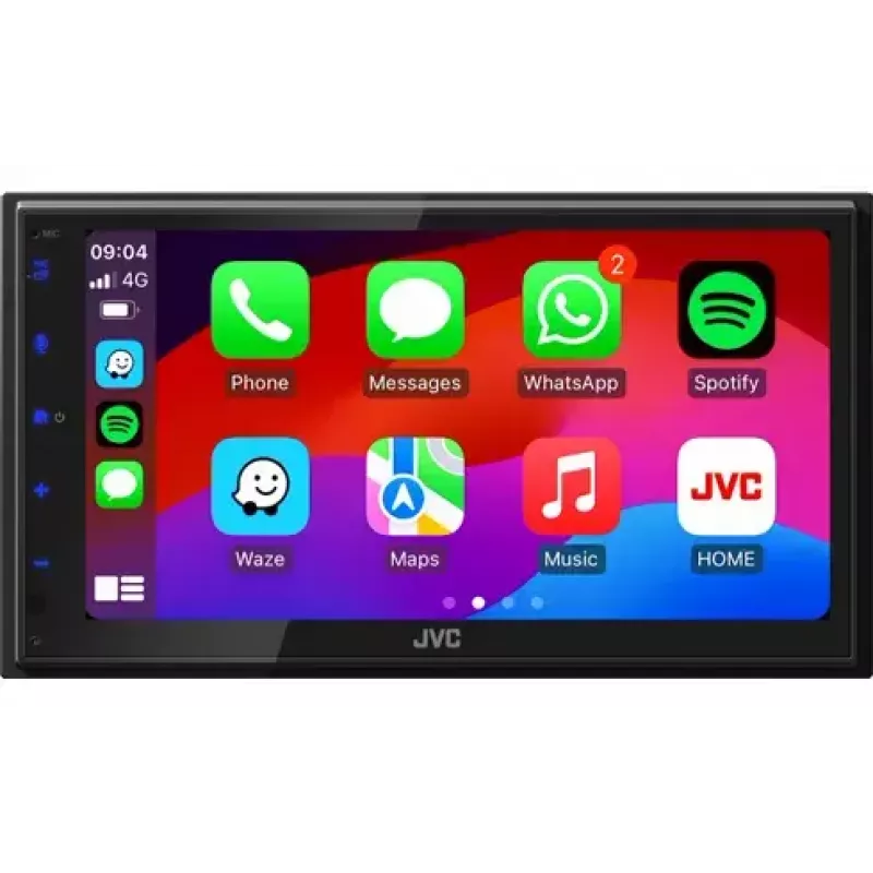 JVC KW-M595DBT car media receiver Black Wi-Fi 22 W Bluetooth
