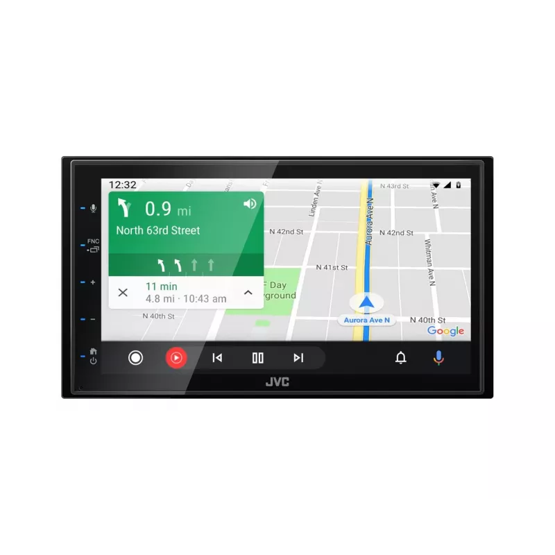 JVC KW-M565DBT car media receiver Black 200 W Bluetooth