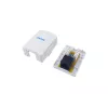 Network Junction Box Equip 235215 Cat6a White 54mm x 39mm x 29.5mm