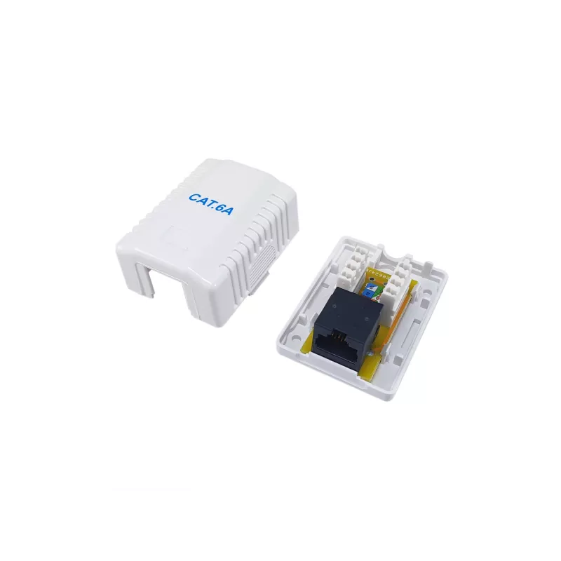 Network Junction Box Equip 235215 Cat6a White 54mm x 39mm x 29.5mm