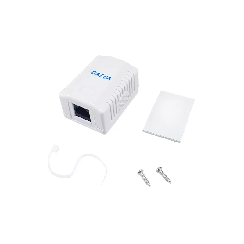Network Junction Box Equip 235215 Cat6a White 54mm x 39mm x 29.5mm