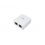 Equip 2-Port Cat.6A Surface Mount Box 61mm x 29.6mm x 59.1mm