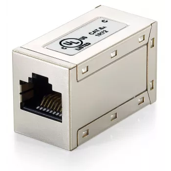 Equip Cat.6A Shielded Modular Inline Coupler