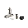 Equip Cat 8.1 Tool-free RJ45 Plug 5pcs/set Black Stainless steel Male