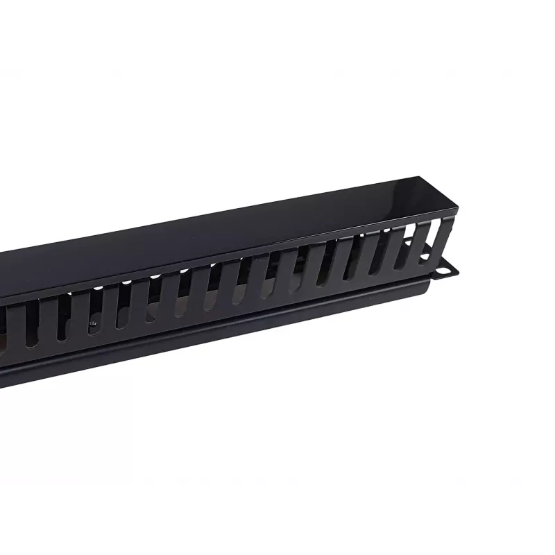 Equip 19 inch Rack Mount Cable Management Panel, Black