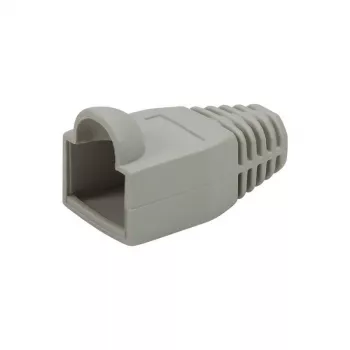 Equip Cable Boot, Cable boot, Grey, RJ-45, RoHS, 14.3 mm, 25.8 mm