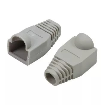 Equip Cable Boot, Cable boot, Grey, RJ-45, RoHS, 14.3 mm, 25.8 mm