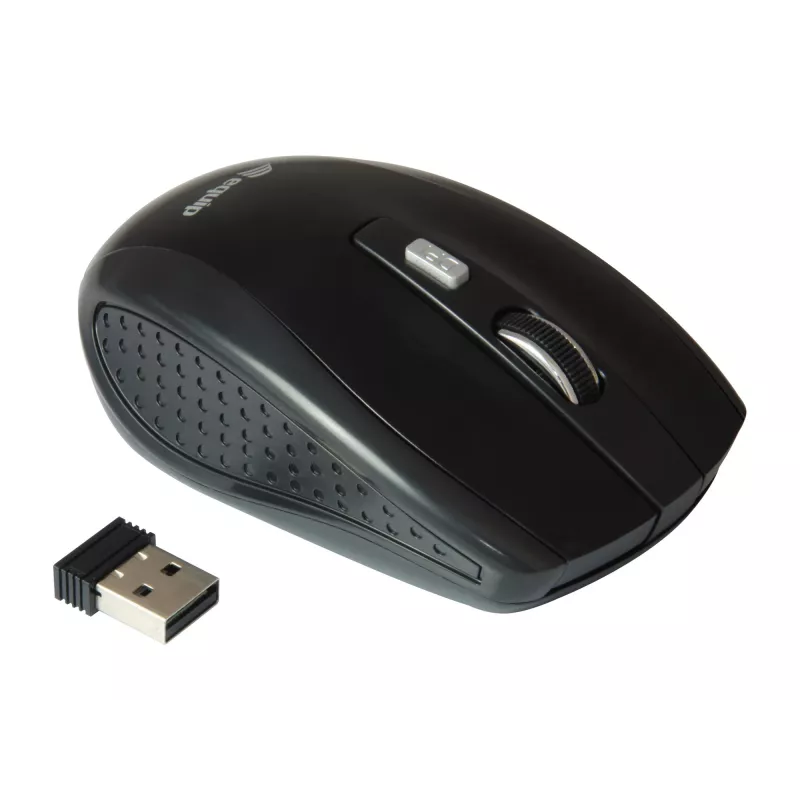 Equip 245104 mouse Travel Ambidextrous RF Wireless Optical 1600 DPI