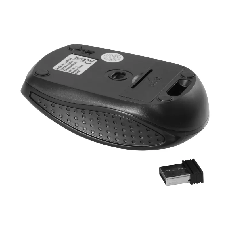 Equip 245104 mouse Travel Ambidextrous RF Wireless Optical 1600 DPI