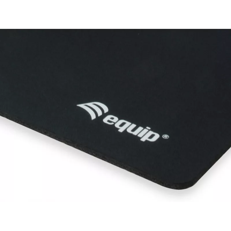 Equip Mouse Pad, Black, Monochromatic, Nylon, Rubber, Non-slip base