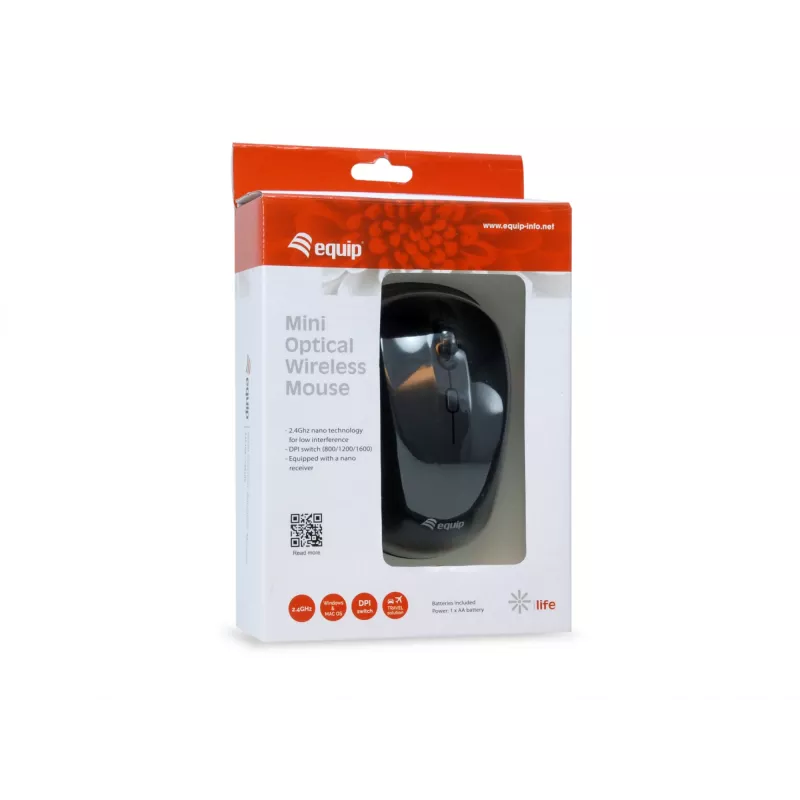 Mouse Equip Mini Optical Wireless RF