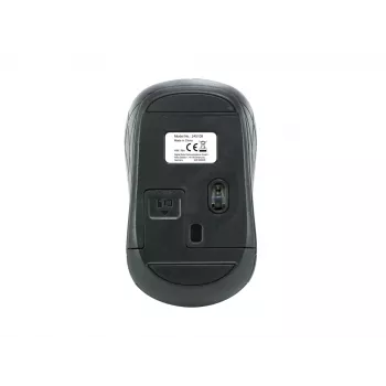 Equip Mini Optical Wireless Mouse, Ambidextrous, Optical, RF Wireless, 1600 DPI, Grey