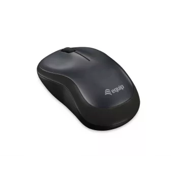 Mouse Equip Comfort Wireless Black RF Wireless