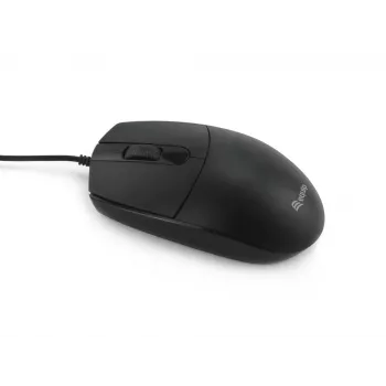 Equip USB Silent Mouse, Ambidextrous, Optical, USB Type-A, 1200 DPI, Black