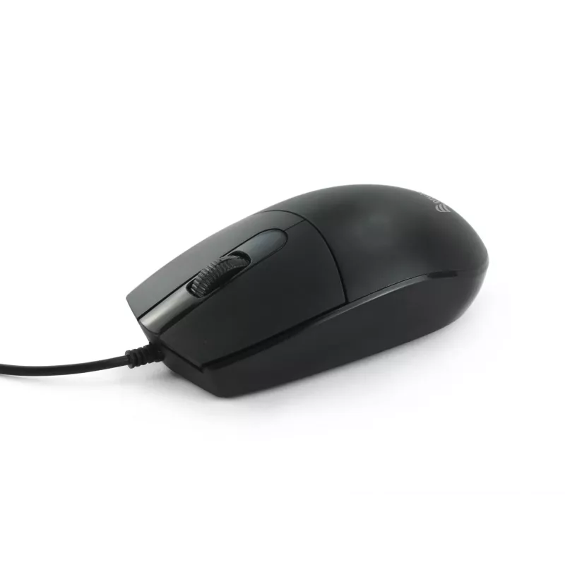 Equip USB Silent Mouse, Ambidextrous, Optical, USB Type-A, 1200 DPI, Black