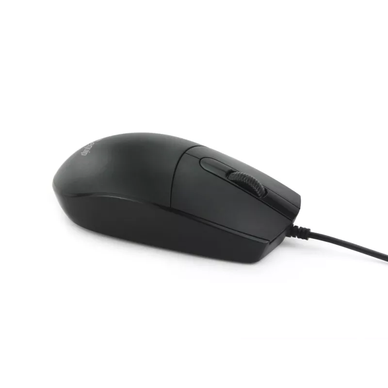 Equip USB Silent Mouse, Ambidextrous, Optical, USB Type-A, 1200 DPI, Black
