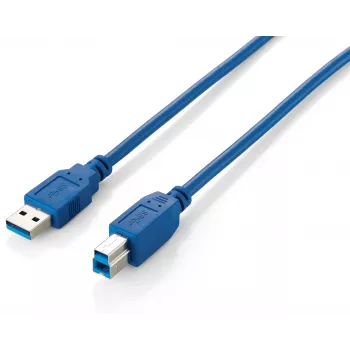 USB 3.0 Type A to Type B Cable Equip 128291 1.0m Blue
