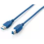 USB 3.0 Type A to Type B Cable Equip 128291 1.0m Blue