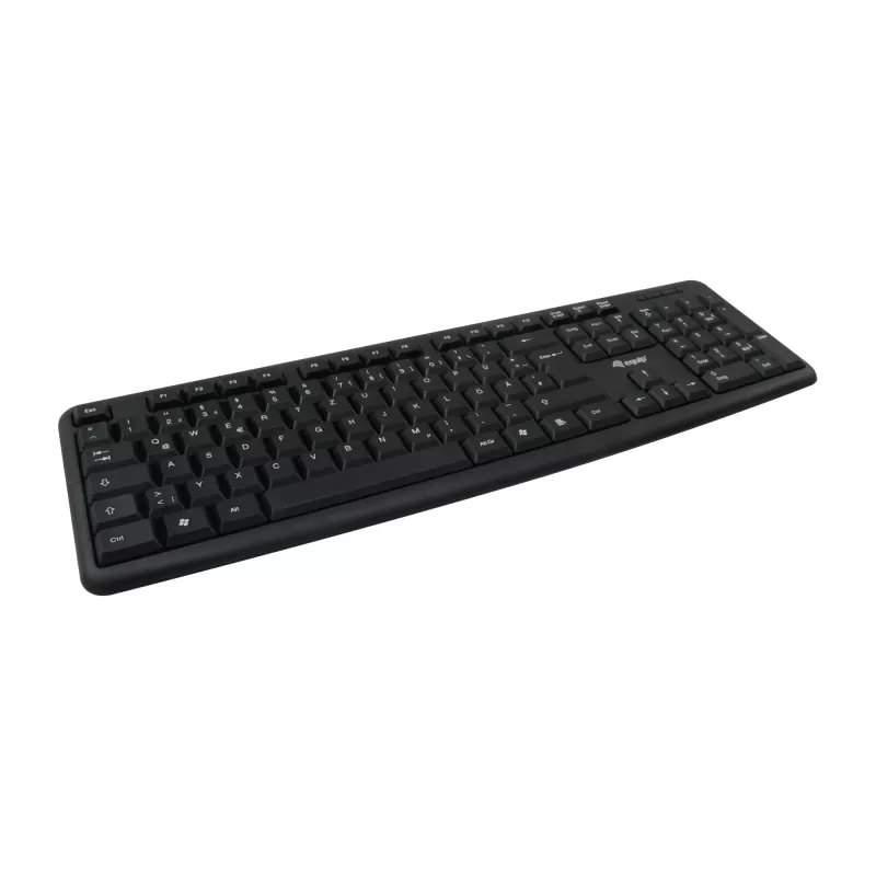 Equip 245203 keyboard Mouse included Office USB QWERTY Italian Black