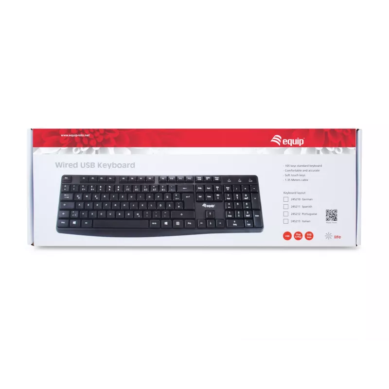 Wired USB Keyboard Equip 245210