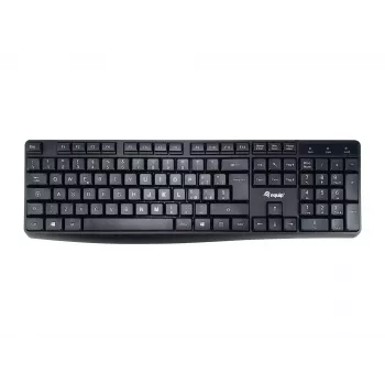 Equip 245213 keyboard Office USB QWERTY Italian Black
