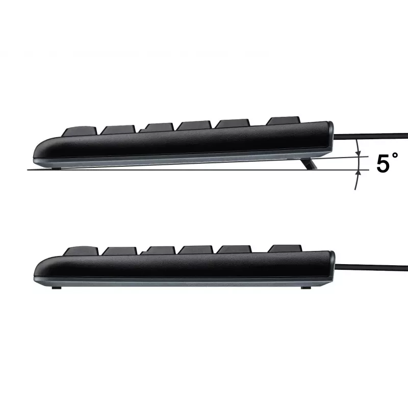Equip 245213 keyboard Office USB QWERTY Italian Black