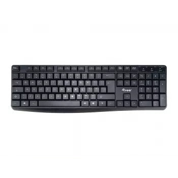 Equip Wired USB Keyboard, US/International layout (QWERTY), Full-size (100%), Wired, USB, QWERTY, Black