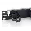 Equip 19 inch Rack Mount Cable Management Panel, Black (RAL 9005)