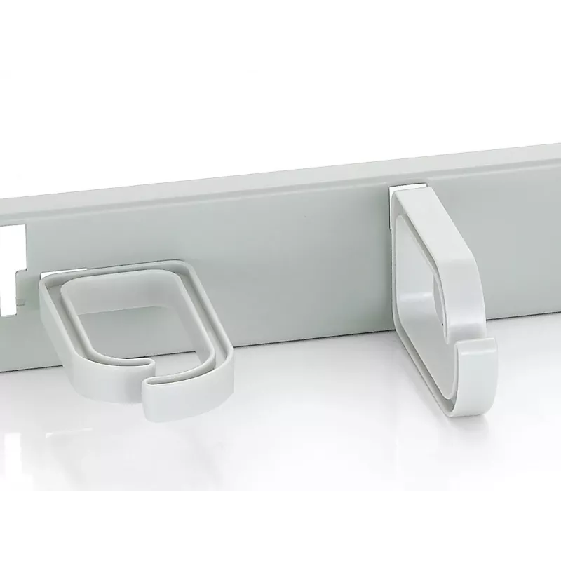 Equip 19 inch Rack Mount Cable Management Panel, Light Grey (RAL 7035)