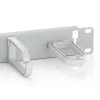 Equip 19 inch Rack Mount Cable Management Panel, Light Grey (RAL 7035)