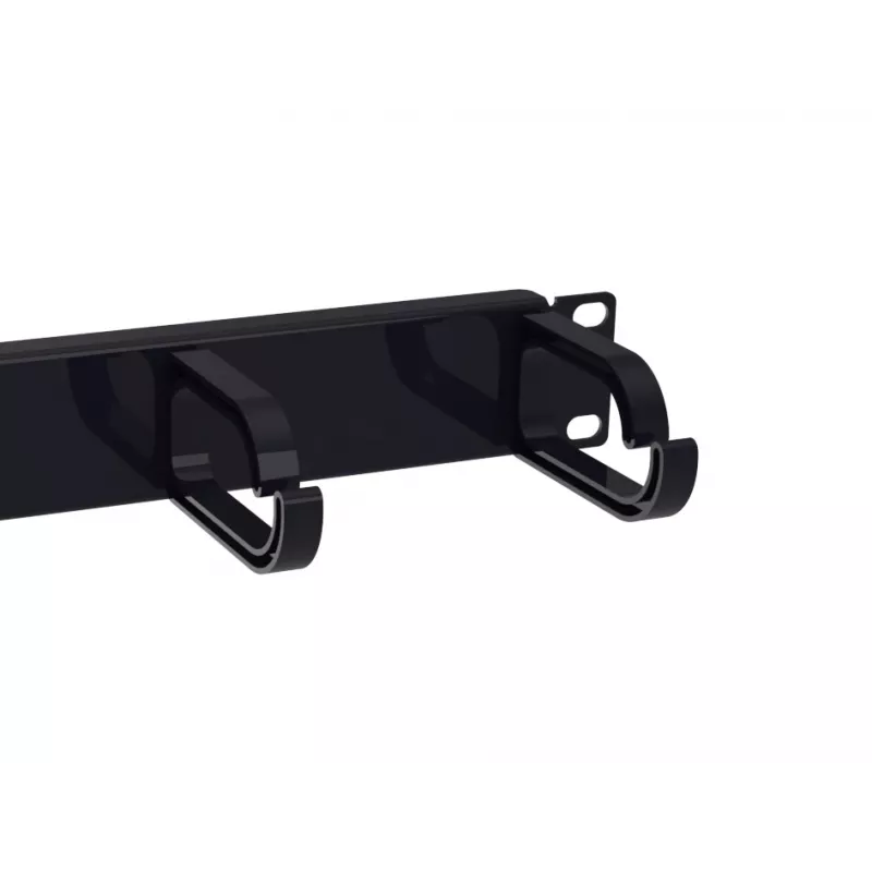 Equip 10 inch Cable Management Panel, 1U, Black