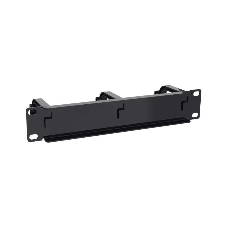Equip 10 inch Cable Management Panel, 1U, Black