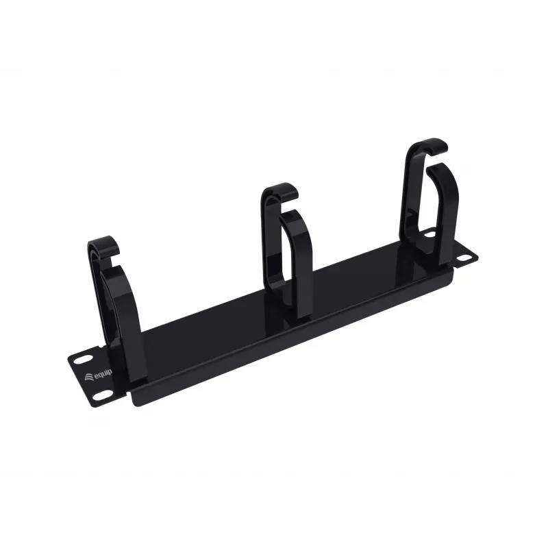 Equip 10 inch Cable Management Panel, 1U, Black