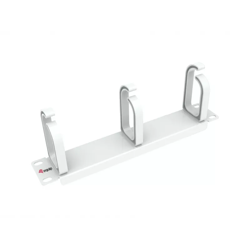Equip 10 inch Cable Management Panel, 1U, Light Grey