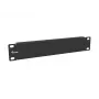 Blank Panel Equip 10 inch 1U Black Steel 25.4mm Width