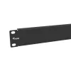 Blank Panel Equip 10 inch 1U Black Steel 25.4mm Width