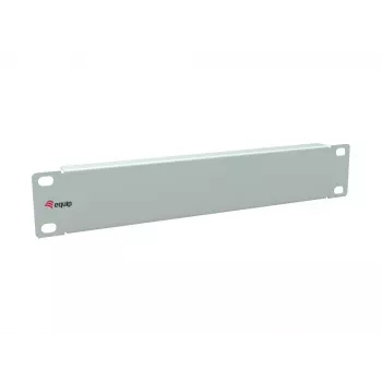 Blank panel Equip 10 inch 1U Light Grey Steel 25.4mm