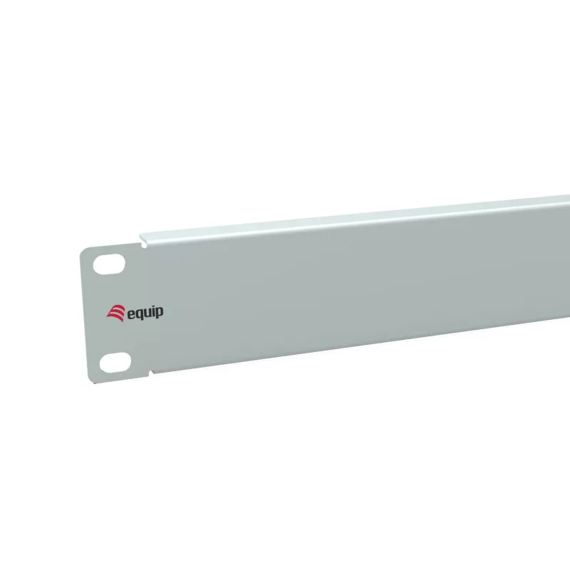 Blank panel Equip 10 inch 1U Light Grey Steel 25.4mm