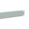 Blank panel Equip 10 inch 1U Light Grey Steel 25.4mm