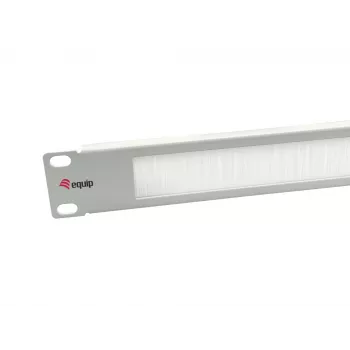 Brush panel Equip 10 inch Light Grey Steel 1U
